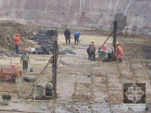 新河我公司承建北京房山区水池地基注浆加固工程